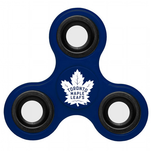 NHL Toronto Maple Leafs 3 Way Fidget Spinner F102 - Royal